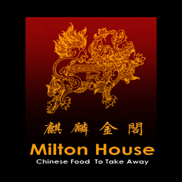 Milton House Takeaway logo.